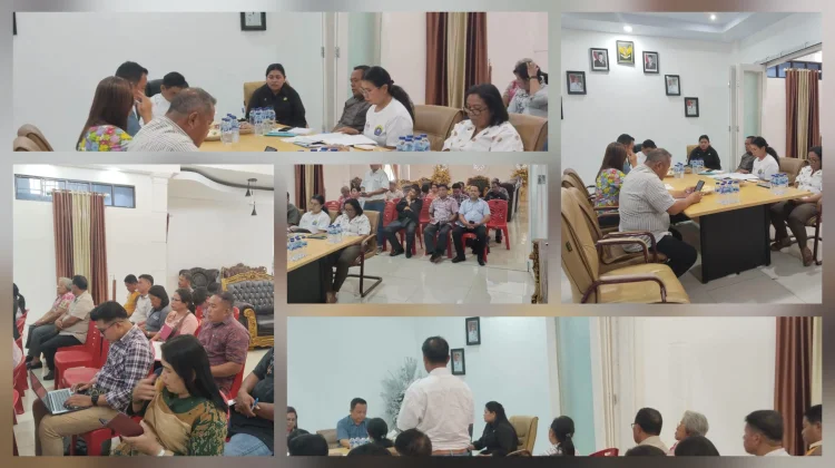 Bupati Welly Titah Pimpin Rapat Lanjutan Proposal Infrastruktur Talaud