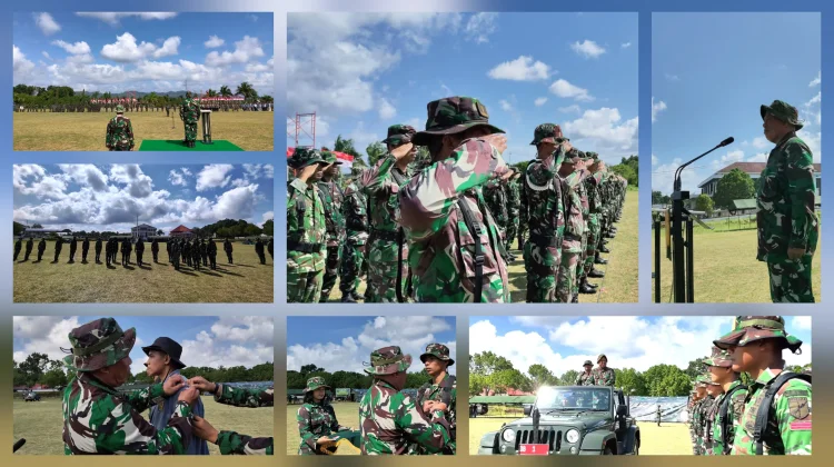 Korem 131/Santiago dan Kodim 1312/ Talaud Mantapkan Gladi Pembukaan Karbak