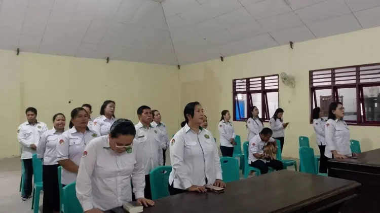 Pengawas PAK Kemenag Talaud Ajak Umat Hidup Dipimpin Roh Kudus