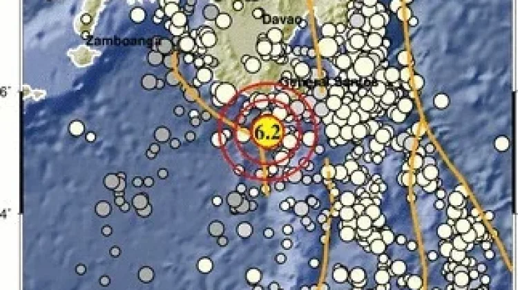 Gempa M6,2 Guncang Mindanao, BMKG Pastikan Tak Berpotensi Tsunami