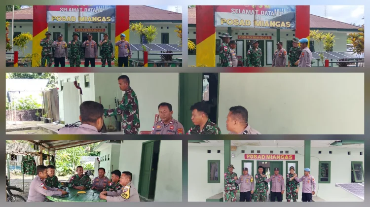 Sinergitas tanpa Batas, TNI-Polri Jaga Keamanan Perbatasan Miangas