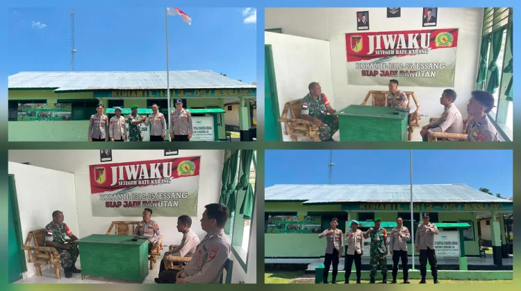 Sinergitas TNI dan Polri Kokohkan Kamtibmas Gemeh