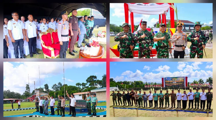 Hadir di Karya Bakti, Kapolres Talaud Kawal Pembangunan