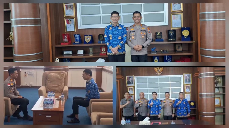 Perkuat Sinergitas, Kapolres Talaud AKBP Dwi Yatmoko CC  ke Bupati Welly Titah