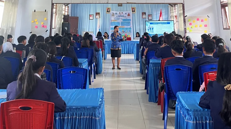Pengenalan Kurikulum Menjadi Salah Satu Materi Hari Ke-4 MPLS di SMA N 1 Melonguane