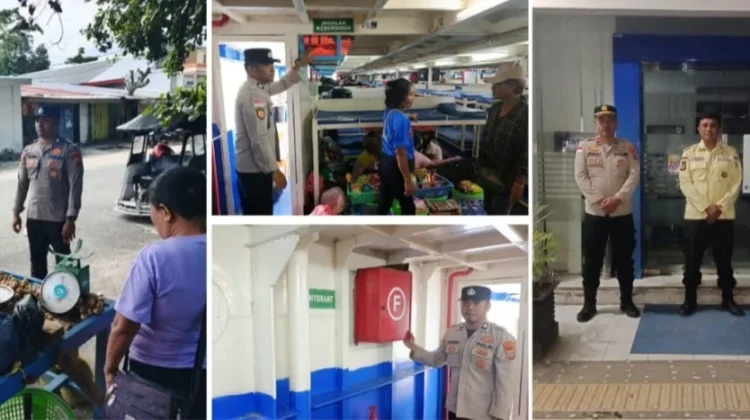 Pimpin Patroli Perdana, Kapolsek Melonguane Sasar Titik Objek Vital
