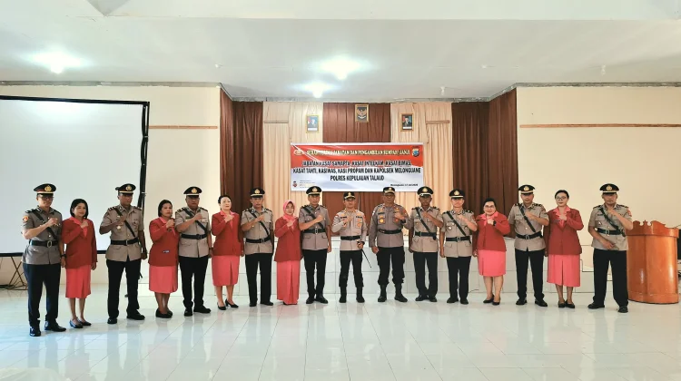 Sertijab Polres Kepulauan Talaud: Kapolres Tekankan Fungsi Satuan