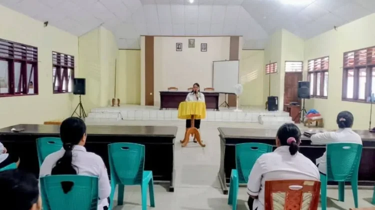 Penyuluh Kemenag Talaud Ajak Umat Menjadi Garam dan Terang Dunia