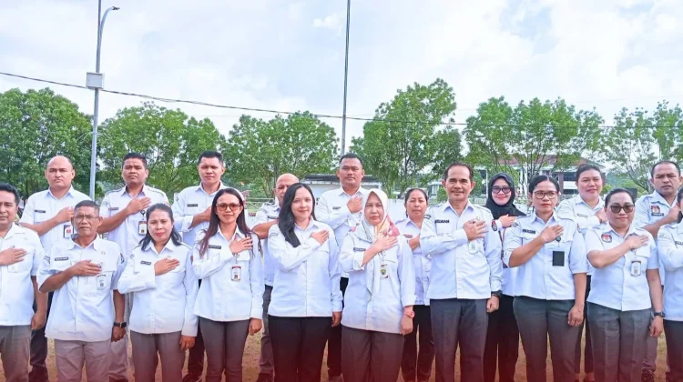 KPU Talaud Gelar Apel Pagi guna Tingkatkan Disiplin