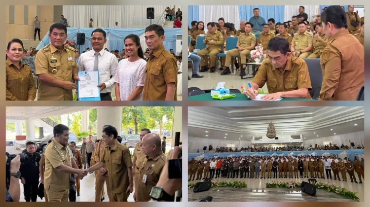 Bupati Welly Titah Hadiri Pencatatan Perkawinan Massal Se-Sulut 2026