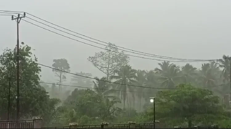 Hujan Lebat dan Angin Kencang Landa Talaud