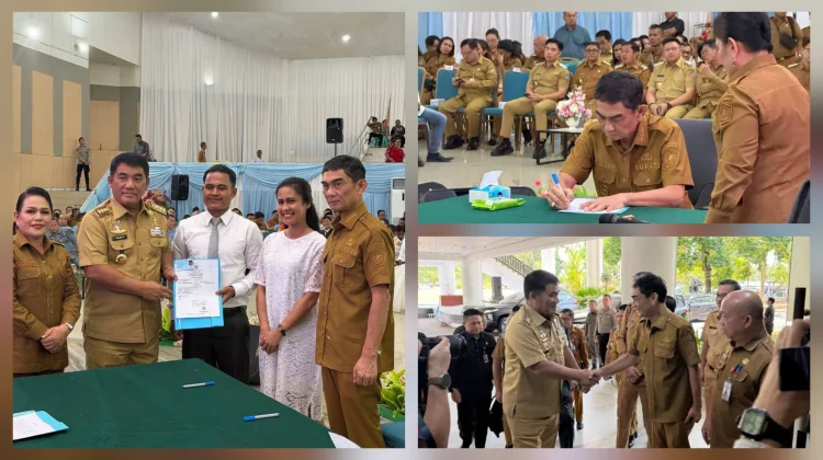 Bupati Welly Titah Hadiri Pencatatan Perkawinan Massal Se-Sulut 2026