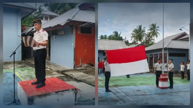 Lapas Lirung Gelar Upacara HAN ke-42 Demi Perlindungan Masa Depan Anak