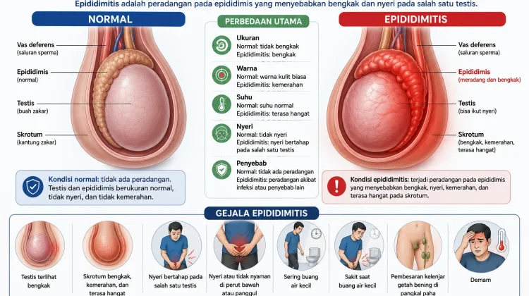 Kenali Gejala Epididimitis, Peradangan yang Menyebabkan Pembengkakan Testis
