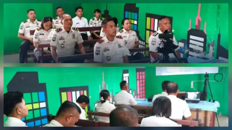Lapas Lirung Ikuti Anev Capaian Kinerja Triwulan II 2026