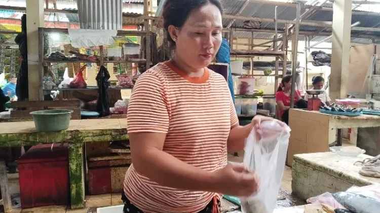 Harga Ikan di Pasar Melonguane Naik Signifikan