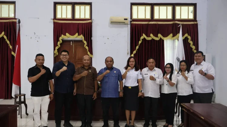 Diskominfo Talaud Ikuti Evaluasi Semester I Bersama Komisi I DPRD