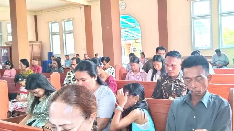 Koramil Essang Amankan Ibadah Minggu, Pastikan Jemaat Beribadah dengan Aman