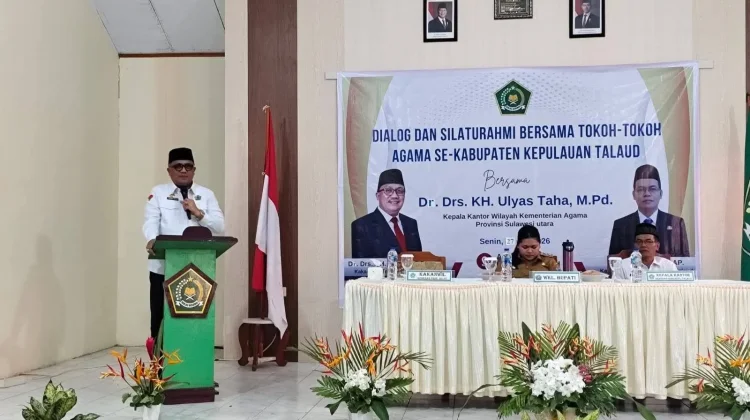 Kakanwil Kemenag Sulut Ajak Tokoh Agama Perkuat Kerukunan di Talaud