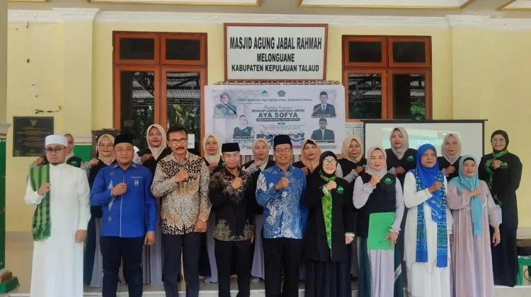 Kakan Kemenag Talaud Hadiri Pelantikan Pengurus MCN Aya Sofya