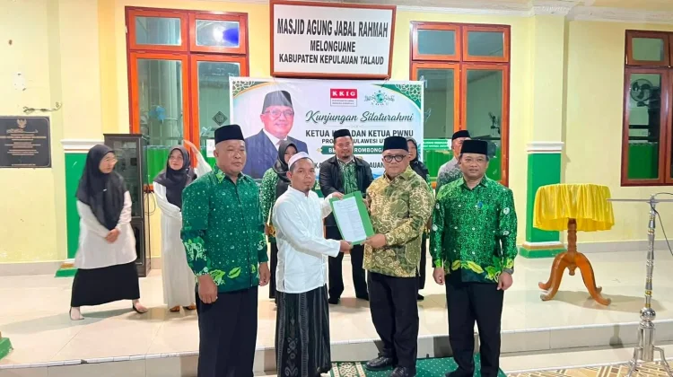 Kakan Kemenag Talaud Hadiri Pelantikan PC Pergunu