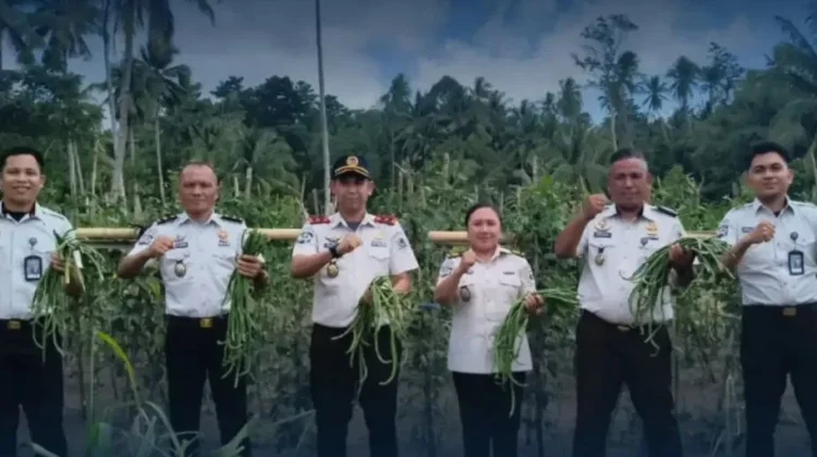 Lapas Lirung Dukung Program Ketahanan Pangan