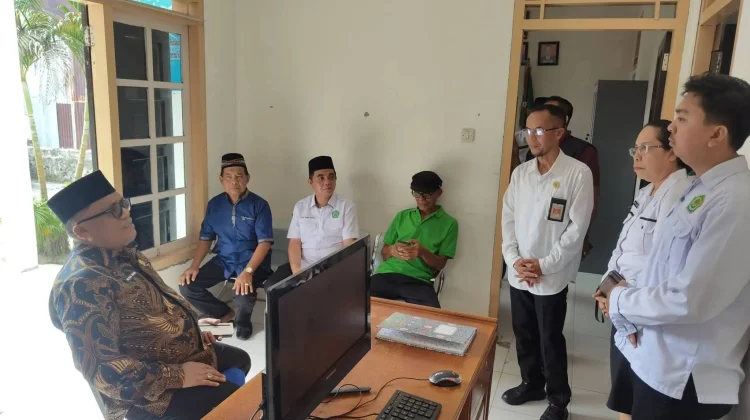 Kakanwil Kemenag Sulut Tinjau KUA Beo
