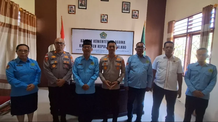Kemenag dan Polres Talaud Bersinergi Jaga Kerukunan Umat