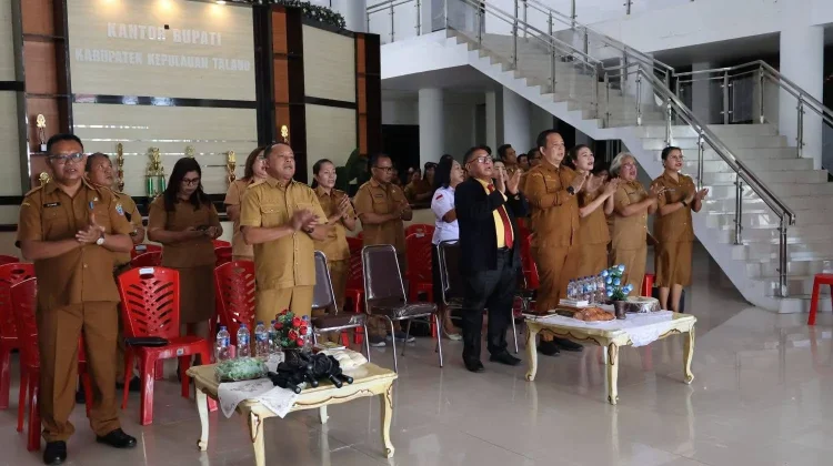 Ibadah Bersama ASN Pemkab Talaud Awal Bulan Agustus