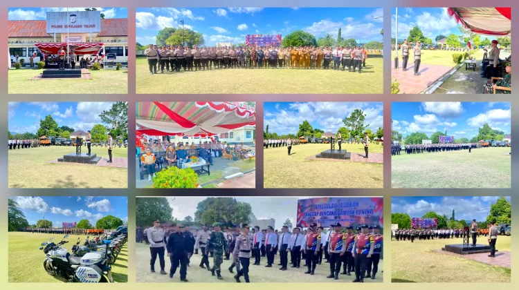 Polres Talaud Gelar Apel Pasukan Tanggap Bencana Dampak El Nino