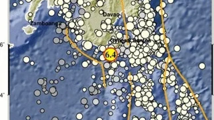 Gempa Magintudo 6,5 Guncang Mindanao, Tak Berpotensi Tsunami