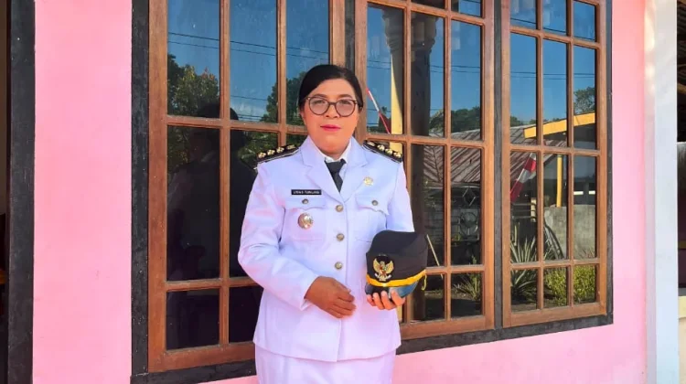 Camat Damau Imbau Warga Jaga Kebersihan Sambut HUT ke-81 RI