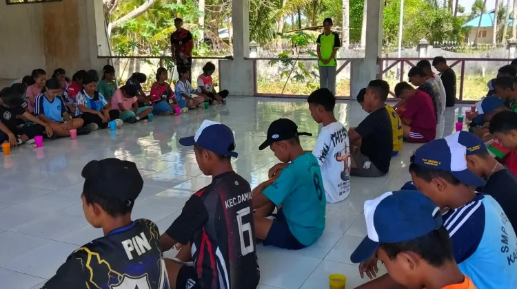 Paskibra Damau Intensif Latihan jelang HUT RI