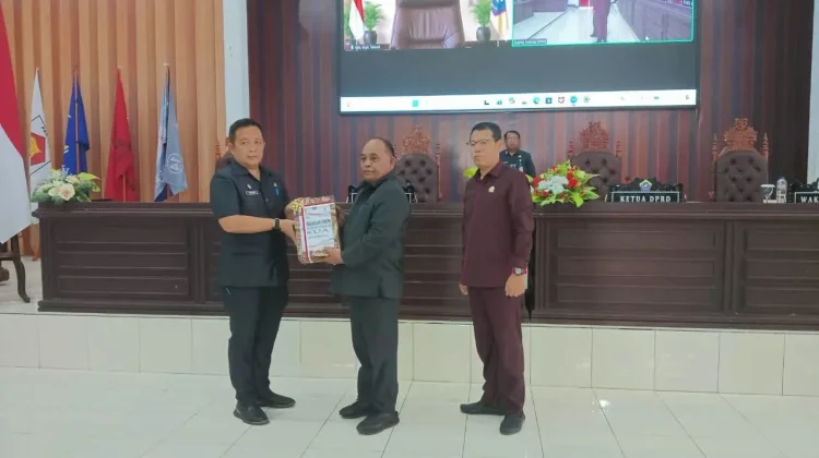 DPRD Talaud Gelar Paripurna Penyampaian Rancangan KUA-PPAS TA 2027