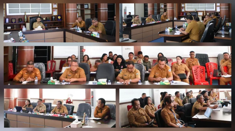 Bupati Kepulauan Talaud Pimpin Rapat APBD Perubahan 2026