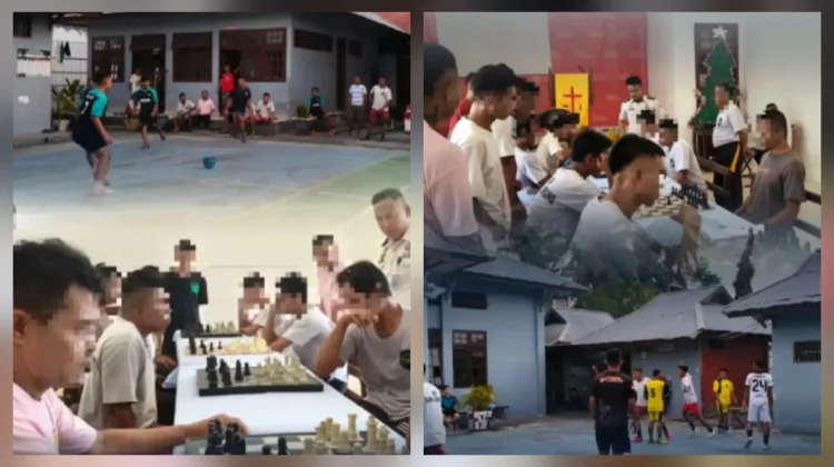 Kobarkan Semangat Kemerdekaan, Lapas Lirung Gelar Pekan Olahraga