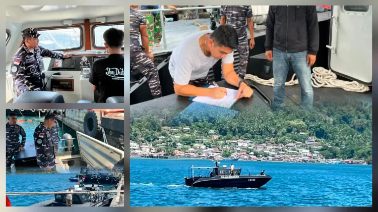 Danlanal Melonguane Pimpin Debarkasi Patkamla Miangas di Bitung