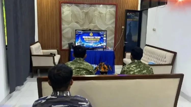 Lanal Melonguane Ikuti Bimbingan Teknis Pengendalian Intern PIPK