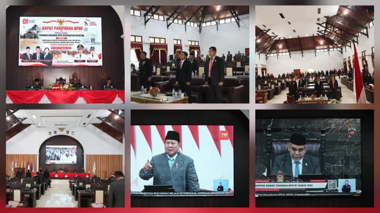 Pemkab dan DPRD Talaud Simak Pidato Kenegaraan Presiden