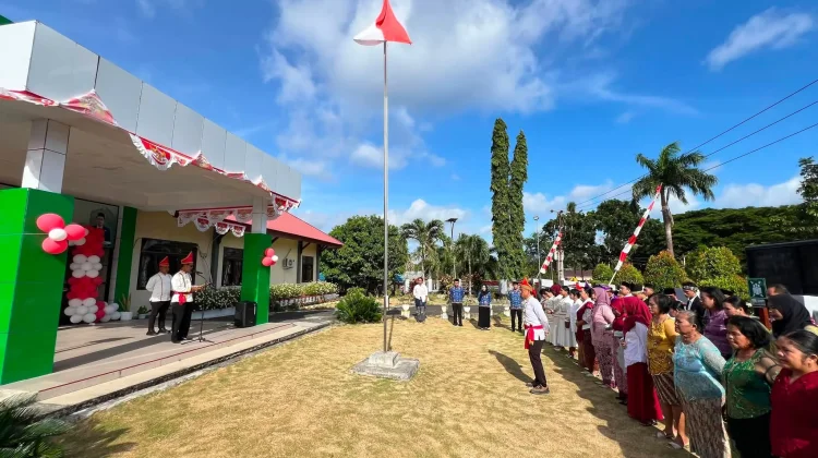 Kemenag Talaud Gelar Upacara HUT RI ke-81