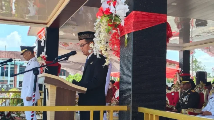 Kemenag Talaud Bacakan Doa HUT RI ke-81