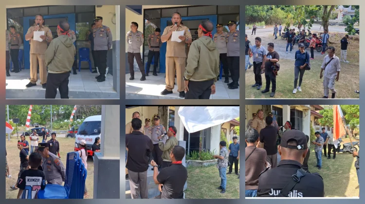 Warga Maririk Gelar Aksi di DP3APMD Talaud Tuntut Penonaktifan Kades