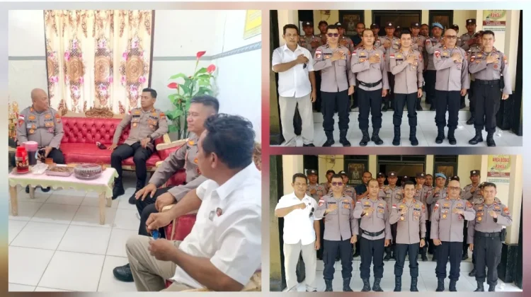 Kunjungi Polsek Essang, Kapolres Tekankan Pentingnya Menjaga Kondusivitas