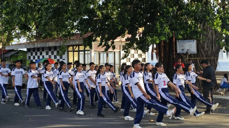 SMA Negeri 1 Melonguane Meriahkan HUT RI