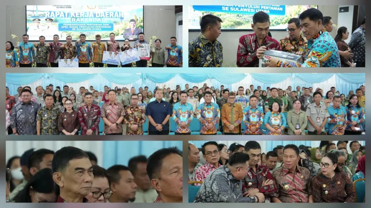 Perkuat Pangan, Bupati Talaud Hadiri Rakerda Pertanian Sulut 2026
