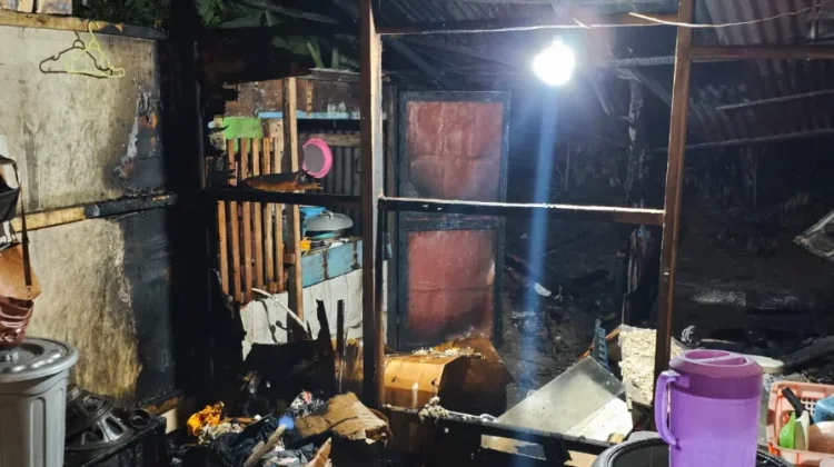 Kebakaran Rumah Warga Kembali Terjadi di Melonguane