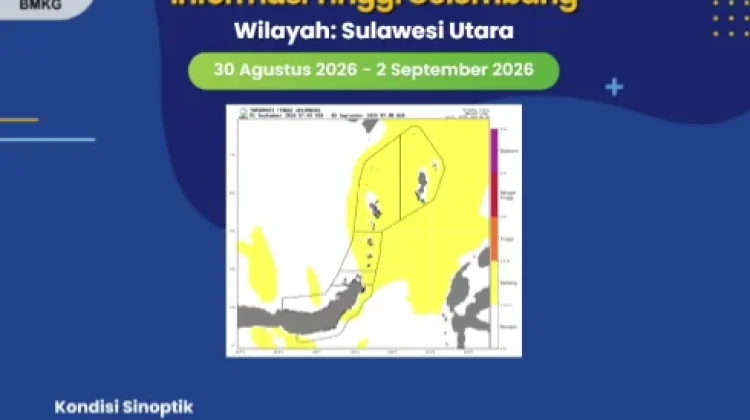 BMKG Maritim Bitung: Gelombang Tinggi Berpotensi Terjadi di Talaud
