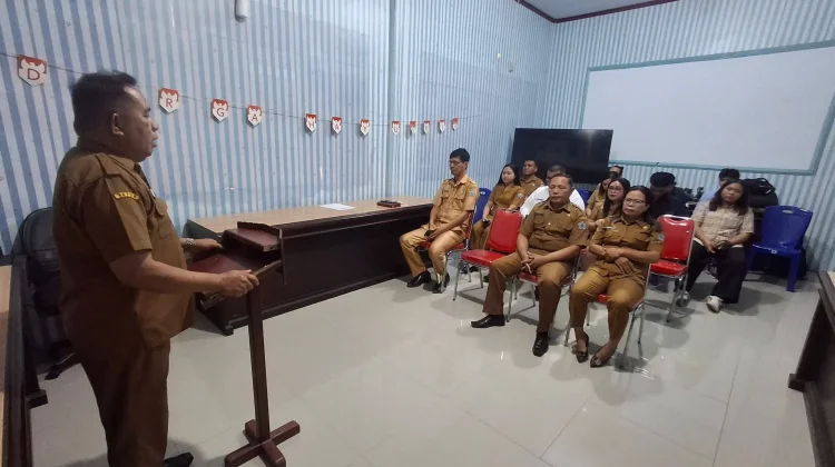 Dinas Kominfo Talaud Awali Aktivitas dengan Ibadah Rutin