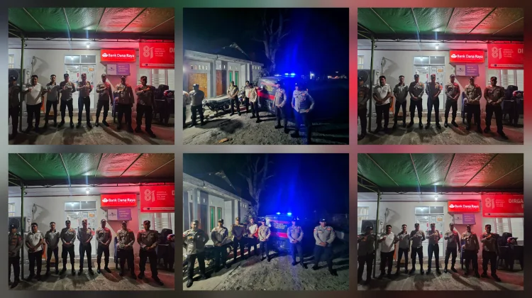 Polsek Melonguane Gelar Patroli Cipkon Jaga Kondusifitas Wilayah