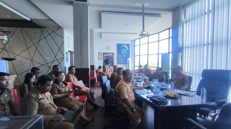 Sekda Talaud Pimpin Pembahasan RKA